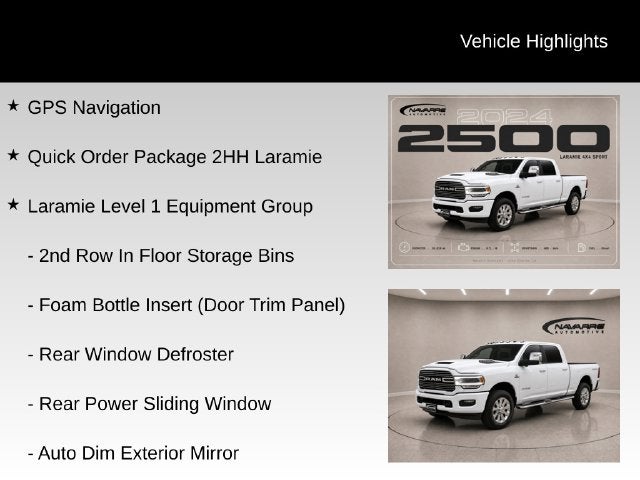 2024 RAM 2500 Laramie