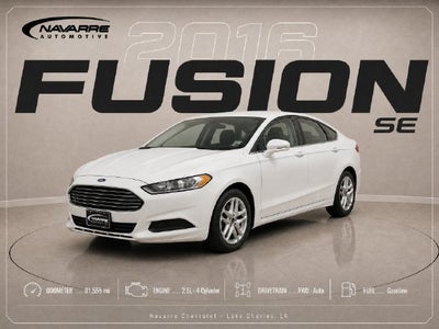 2016 Ford Fusion SE