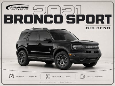 2021 Ford Bronco Sport Big Bend