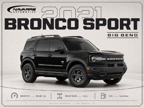2021 Ford Bronco Sport Big Bend