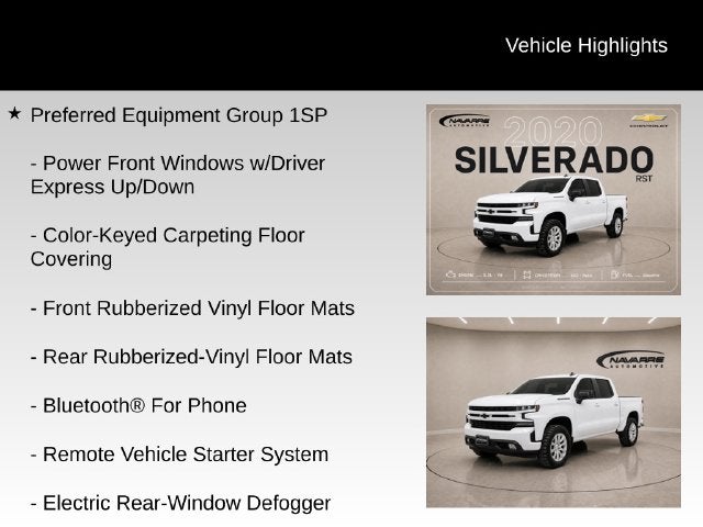 2020 Chevrolet Silverado 1500 RST
