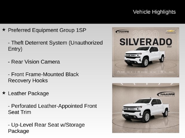 2020 Chevrolet Silverado 1500 RST