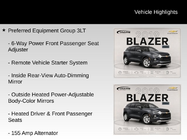 2019 Chevrolet Blazer Base 3LT