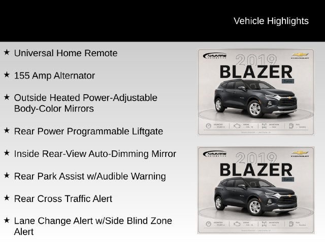 2019 Chevrolet Blazer Base 3LT