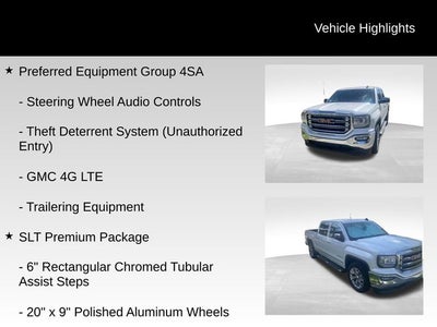2018 GMC Sierra 1500 SLT