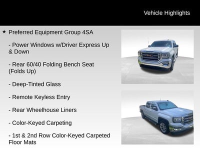 2018 GMC Sierra 1500 SLT