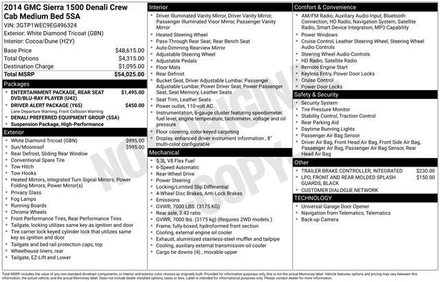 2014 GMC Sierra 1500 Denali