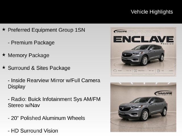 2020 Buick Enclave Premium Group