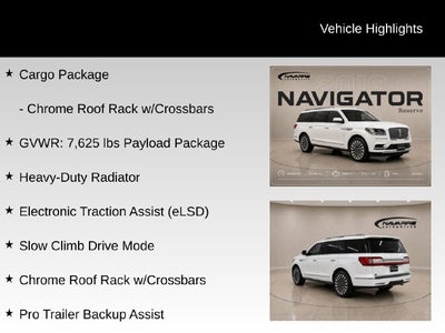2019 Lincoln Navigator Reserve
