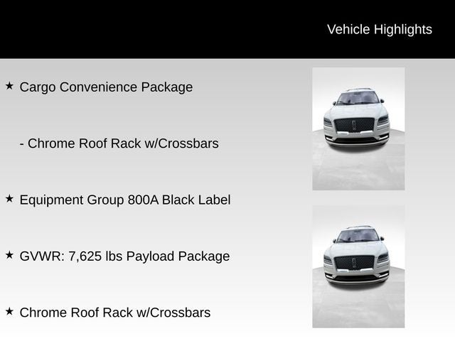 2020 Lincoln Navigator Black Label