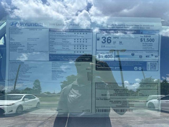 2026 Hyundai SANTA FE HYBRID SEL