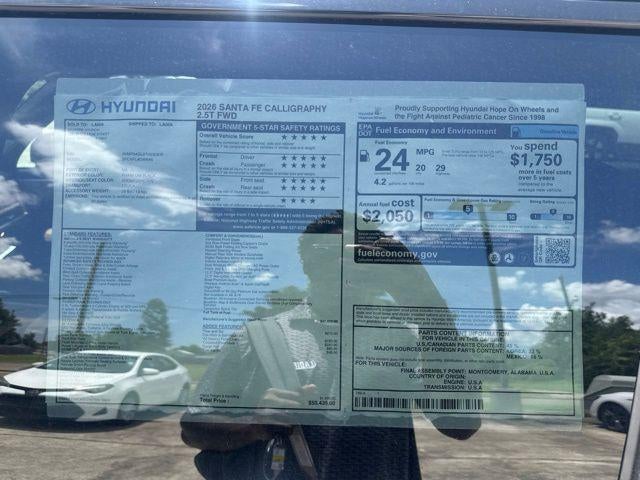 2026 Hyundai SANTA FE Calligraphy FWD