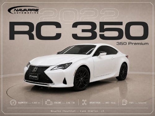 2022 Lexus RC 350