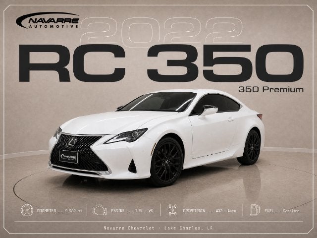 2022 Lexus RC 350