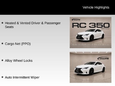 2022 Lexus RC 350