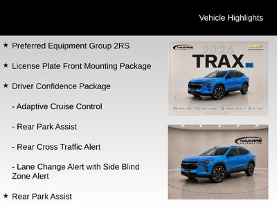 2026 Chevrolet Trax 2RS