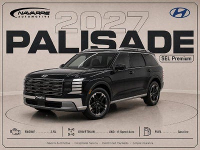 2027 Hyundai PALISADE HYBRID SEL Premium 7P