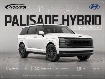 2027 Hyundai PALISADE HYBRID Calligraphy Black Ink