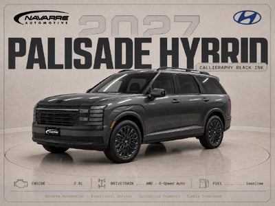 2027 Hyundai PALISADE HYBRID Calligraphy Black Ink
