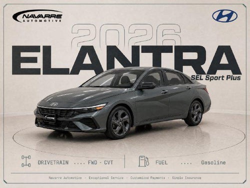 2026 Hyundai ELANTRA SEL Sport Plus