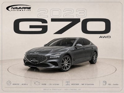 2023 Genesis G70 2.0T