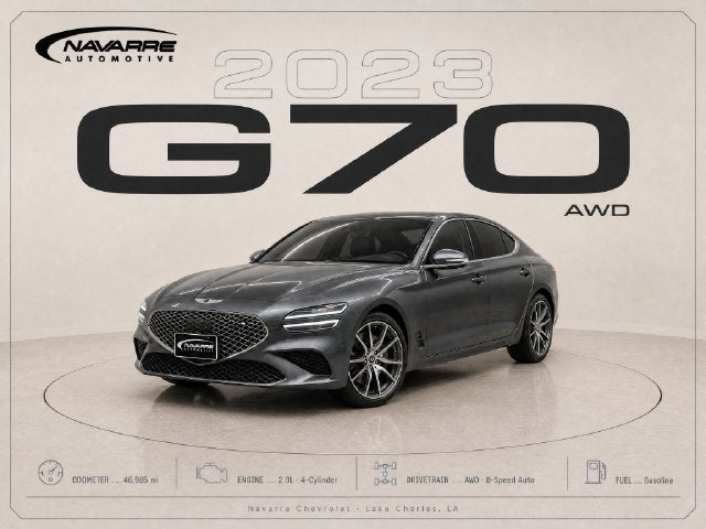 2023 Genesis G70 2.0T