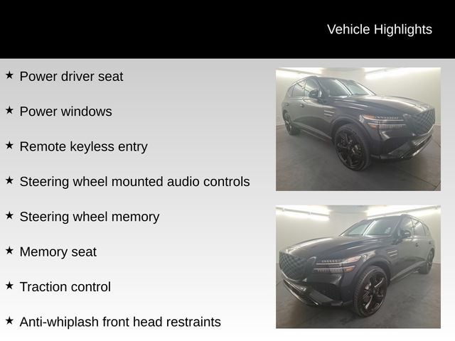 2026 Genesis GV80 3.5T Prestige Black