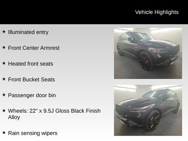 2026 Genesis GV80 3.5T Prestige Black