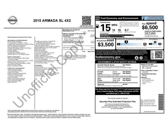 2015 Nissan Armada SL