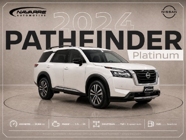 2024 Nissan Pathfinder Platinum